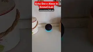 Echo Dot e Alexa in EmmeCiLab