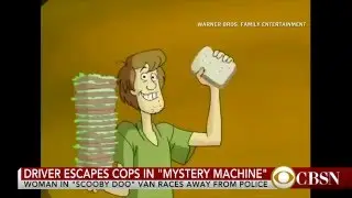 Driver Escapes Cops In 'Scooby Doo' Mystery Machine