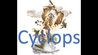 033 - Cyclops 3D Printed D&D Mini Time Lapse