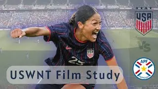 USWNT vs Paraguay | Tactical Analysis and Key Sequences