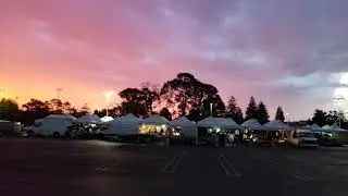 Lighting Storm Sunrise Orange Sky Oakland San Francisco CA August 16, 2020