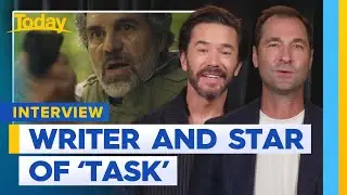 Director and actor of new crime show 'Task' catch up with Today | Today Show Australia