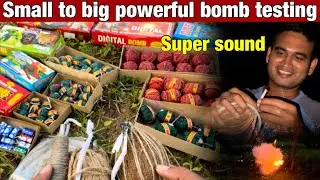 Most powerful nattu vedi & different types of diwali bomb nattu vedi crackers tamil 2025 sanal vedi
