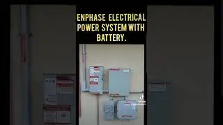 Enphase Electrical System for solar panels.