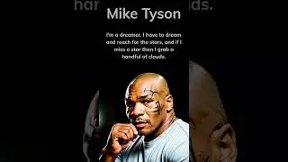 MIKE TYSON 🥊 Top 3 Quotes #miketyson #boxing #quotes #motivation