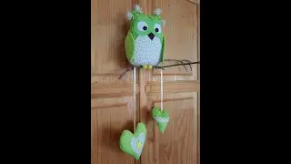 @erkavarrjvelemotthon Baglyos kopogtat&oacute;t - owl door decoration tutorial