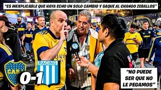 REACCIÓN CON HINCHAS 🎙🇸🇪 - BOCA 0-1 RACING -  SEMIFINAL - LIGA ARGENTINA - CLAUSURA🏆