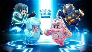 New TRON DLC in FALL GUYS! (Fall Guys DLC)