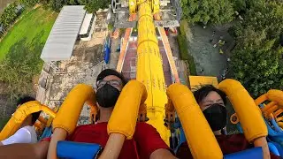 เครื่องเล่น ทอนาโด [Tornado] - Rider Cam สวนสนุก Dream World | Technical Park Typhoon