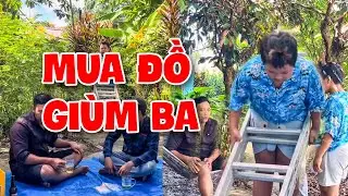Nhờ Ba báo đi mua than nướng thịt và cái kết “ Ba Anh Em 
