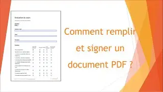 Comment remplir un PDF et le signer, sans imprimante ni scanner