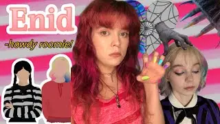 Create Enid's Stunning Aesthetic| Wednesday Collab #31daysofhalloween #enid 