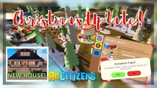 Christmas Update 2021 | RoCitizens (New House + Furniture + Much More!)