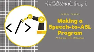 Making a Speech-to-ASL Program using Natural Language Processing