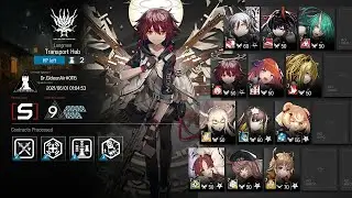 [Arknights] Lungmen's Transport Hub Risk 9 - Day 4 CC#3 Operation Cinder