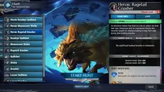 Dauntless[TH] repeater SOLO  ปืนโซโล่ Heroic  Ragetail Gnasher