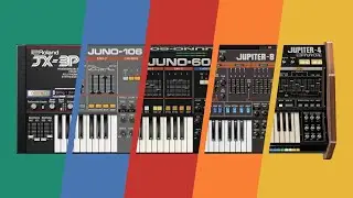 Seven Famous Roland Synth Sounds - Tutorial