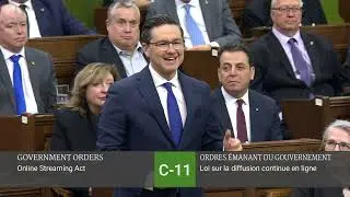 Conservative Leader Stands Up For Canadians Speech, Will Repeal Bill C 11