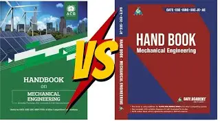 Gate Academy Handbook on Mechanical Engineering vs Ace Handbook on Mechanical Engineering Comparison