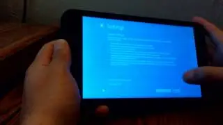 HP Stream 7 - First Boot