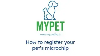 How to register your pet's microchip!