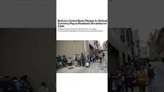Economic Collapse in Bolivia #shorts