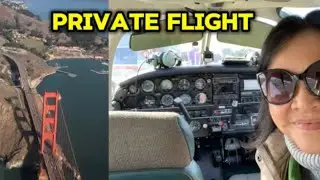 Private Flight Above San Francisco! 