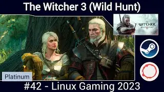 🗡 The Witcher 3 (Wild Hunt) 🛡  - 2023 Linux Gaming (#42)