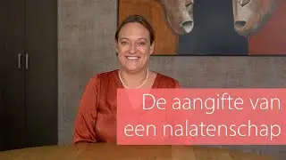 De aangifte van een nalatenschap:een praktijkgerichte benadering