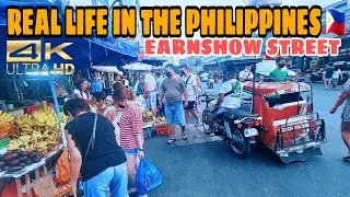 WALKING TOUR AT EARNSHOW STREET AND OTHER SIDE REAL LIFE IN MANILA CITY 4K PH TOUR VLOG