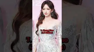 Top 10 Most Followed Chinese Actress on Instagram 2024 #jieun-tak850 #shorts #kpopfacts #worldfacts