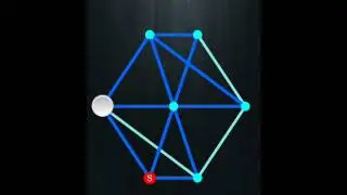 One Touch Drawing - Level 7 - Blue World - Walkthrough