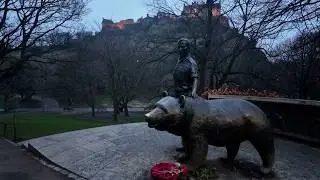 Edinburgh 4K walk through: Old and new town, Edinburgh Castle, Royal Mile and Greyfriars Bobby