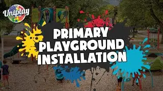 Primary School Playground Markings Installation from Uniplay