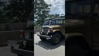 Test drive dulu pick up land cruiser hj47 hardtop long diesel #bj40
