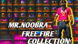 Noobra Gaming Free Fire Collection || Mr.Noobra In Game Collection