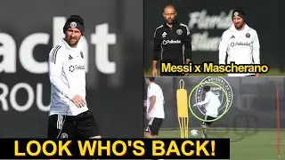LIONEL MESSI Return to Training With Inter Miami Ahead of Pre Season Tour 💥 | Football News Today