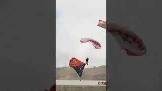 PNGDF & ADF Parachute Stunt
