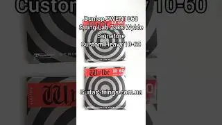 Dunlop ZWEN1060 String Lab Zakk Wylde Signature Custom Heavy 10-60 #guitarstrings #струны #dunlop