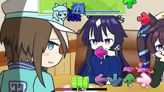 [FNF x Umamusume]Waffles but three sisters sing it[ウマ娘]
