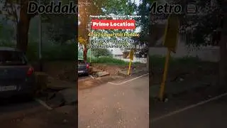 Prime Location Residential Plot For Sale in Bangalore #plotforsale #propertyforsale #primelocation