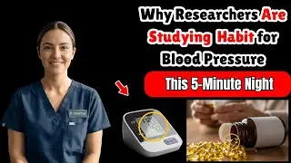 Studies Suggest This 5-Minute Evening Habit May Support Healthy Blood Pressure