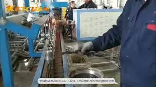 Induction Brazing Production Line-Welding Alloy to Cutting Pick