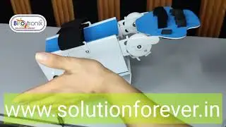 Motorized Wrist CPM Device: 1&ndash;9 Level Speed & Angle Adjustment