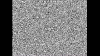 TV static and test bars