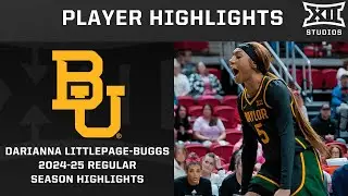 Darianna Littlepage-Buggs 2024-25 Regular Season Highlights | Big 12 Basketball