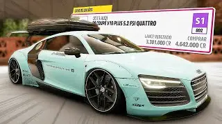 GASTEI 3.000.000 EM UM AUDI R8 RARO NO FORZA HORIZON 5 - compensa demais...