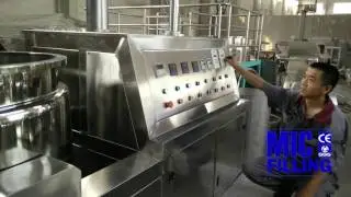 【MIC】350L Homogenizing Mixer high Pressure Homogenizer working principle of homogenizer vacuum mixer