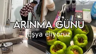25 parça eşya eledim ❌Oturma odasının yeni hali👍🏻temizlik |düzen