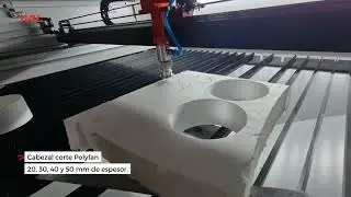 Cabezal corte Polyfan para pant&oacute;grafos CO2.